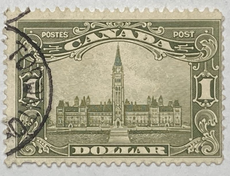 CANADA 1928-29 #159 George V 'Scroll' Issue (Parliament Building) -...