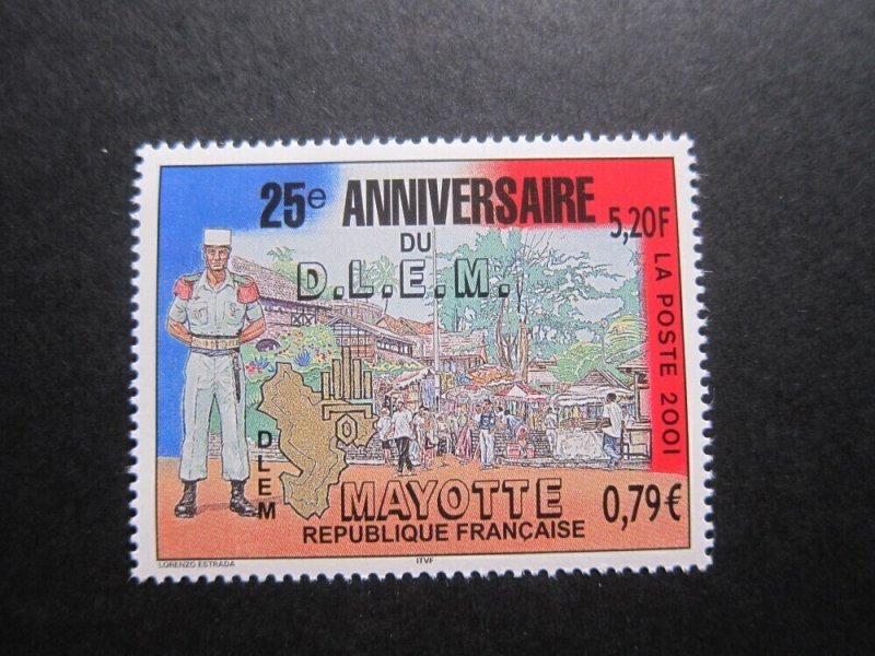 French Mayotte 2001 Sc 151 set MNH