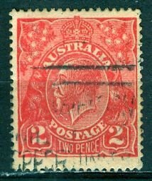 Australia; 1922: Sc. # 28:  Used Single Stamp