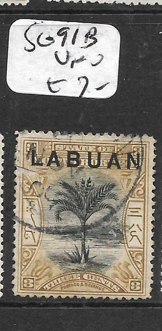 LABUAN (P0204B) 3C TREE  SG 91B  VFU