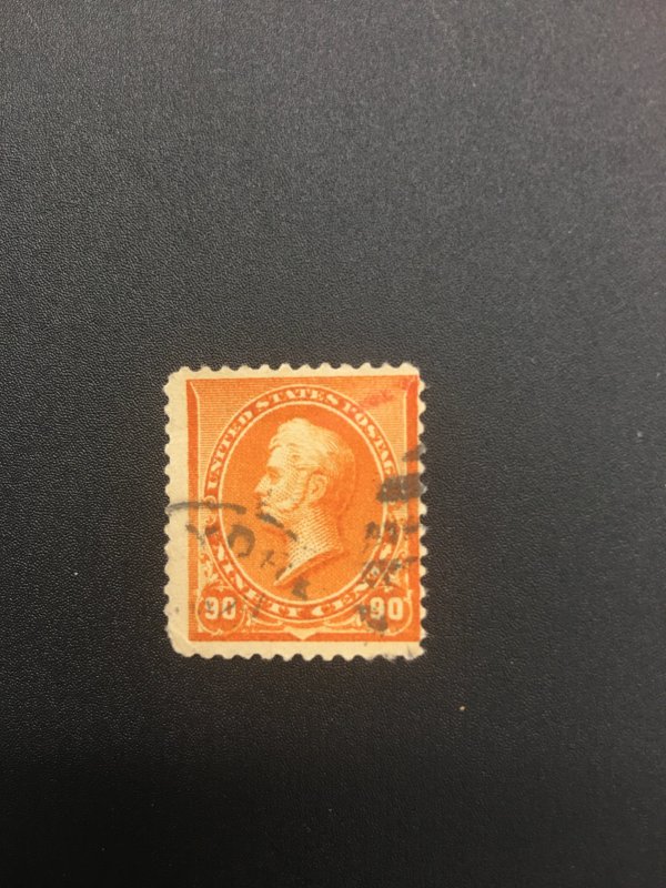 US stamp,  Scott 229, used, Genuine,  List 2332