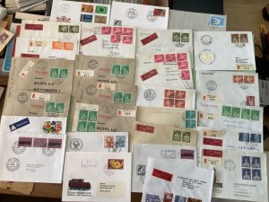 Switzerland postal  covers  27 items Ref A2208