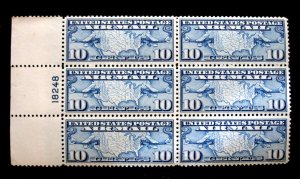 US - SCOTT# C7 - PLT# BLOCK 6 - MNH - CAT VAL $45.00