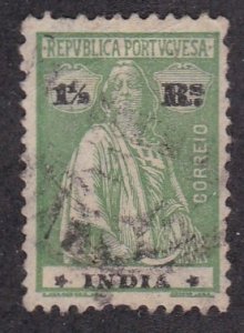Portugese India # 358, Used