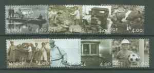 Norway #1228-1235 Mint (NH) Single (Complete Set)