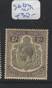 TANGANYIKA (PP1111B) KGV 2/-  SG 103   MOG