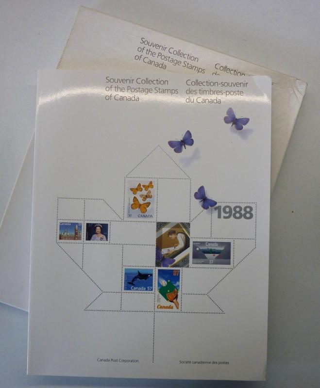 1988 Souvenir Collection of Canadian Postage Stamps