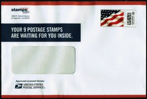 U.S. 22 cent used Personal Computer Postage from Stamps.com