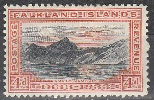 Falkland Is #70  F-VF Unused  CV $26.00  (A9523)