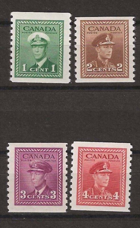 CANADA 1942/48 SG 397/398a MNH