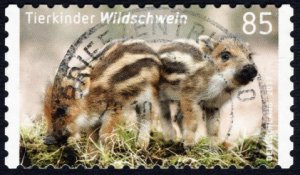 Germany #2960 85c Used (Baby Animals: Wild Boar)