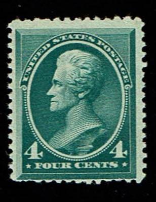 Scott #211 Fine-OG-NH. SCV - $900.00.