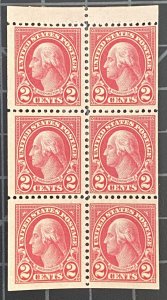 US Stamps-SC# 634D - Booklet Panes - MNH - SCV = $2.50