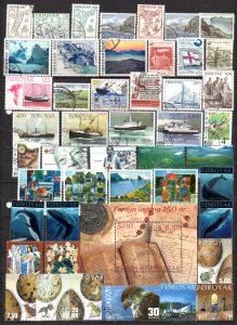 FAROES. 1975-2002. Various stamps.