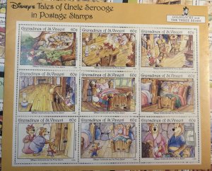 ST.VINCENT/GRENADINES # 679-683-MINT NH--COMPLETE SET OF SHEETS OF 9--1992