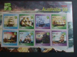 PAPUA NEW GUINEA-1999 SC#964 AUSTRALIA STAMP EXPO'99 MNH S/S CAT. $8