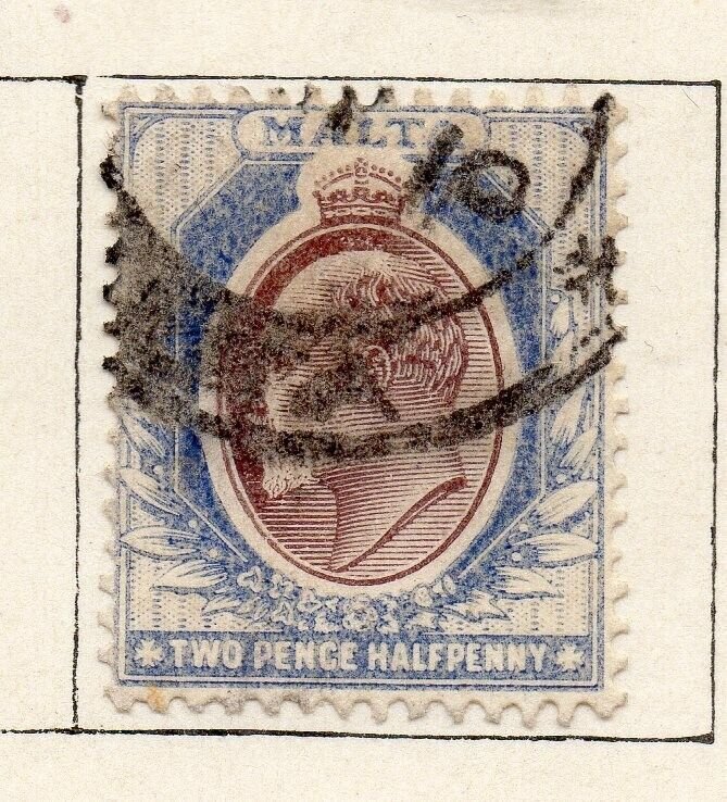 Malta 1902-03 Early Issue Fine Used 2.5d. NW-253292