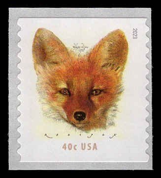 5743 Red Fox Coil MNH