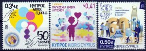 Cyprus - Postfris/MNH - Complete set Anniversaries and Events 2022