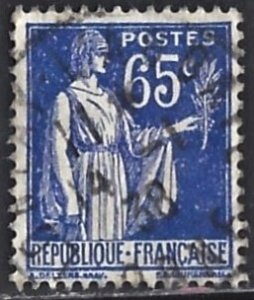 FRANCE #271 , USED - 1937 - FRAN701