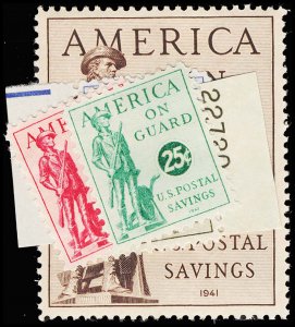 U.S. SAVINGS STAMPS PS11-15  Mint (ID # 110092)