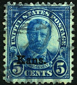 U.S. #663 Used