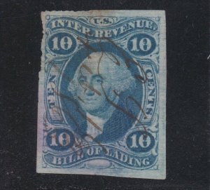 US R32a 10c Bill of Lading Used F-VF SCV $70