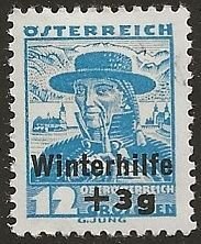 Austria ^  Scott # B129 - MH