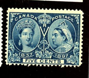 CANADA 54 MINT FVF OG NH LT CREASE Cat $180