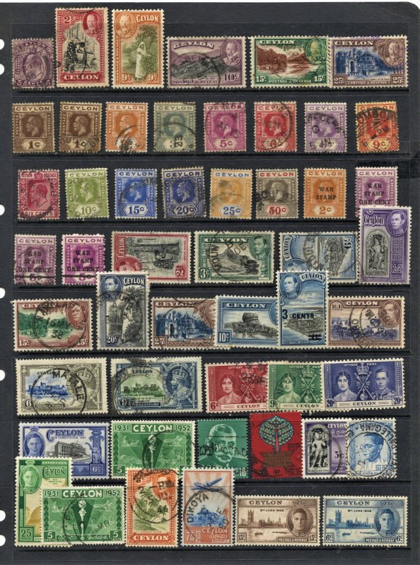 STAMP STATION PERTH Ceylon #51 Stamps Mint / Used - Unchecked