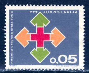 Yugoslavia; 1966: Sc. # RA31; MNH Cpl. Set