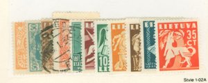 Lithuania #43/322 Unused Single (Complete Set)