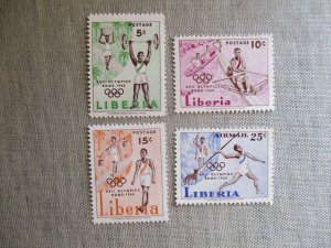 Liberia, Scott# 390-392, C126, MH