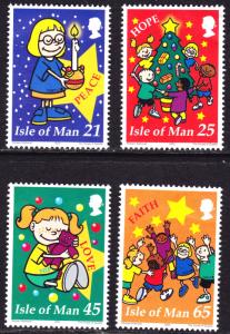 Isle of Man Scott 884-887  complete set  F to VF mint OG NH.