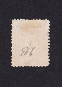 Prince Edward Island, Scott 13, Unused NG, Several Missing Perfs, Pencilling