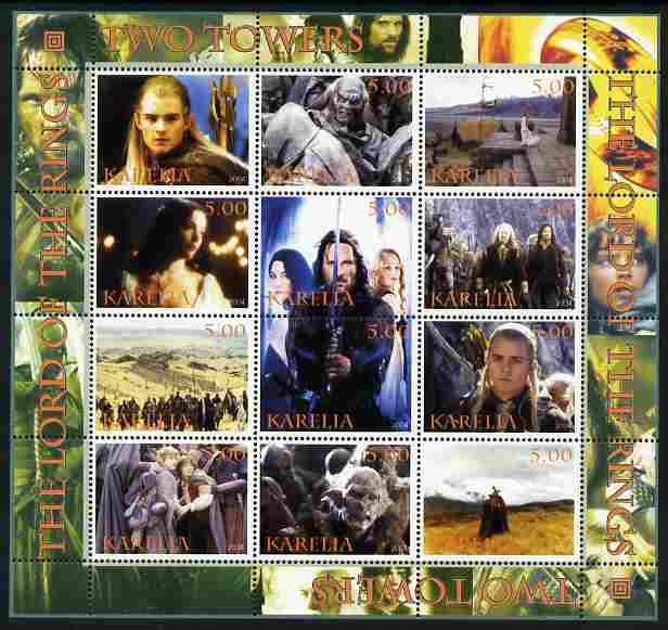 Karelia Republic 2004 Lord of the Rings - Two Towers #2  ...