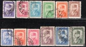 Iran/Persia Scott # 827 - 838, used