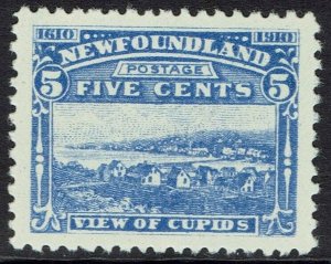 NEWFOUNDLAND 1910 300TH ANNIVERSARY 5C VIEW