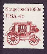 1898A Stagecoach mint single