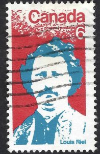 Canada #515 6¢ Louis Riel (1970). Used.