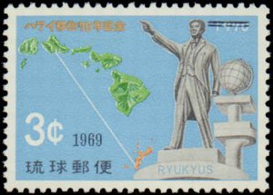 Ryukyu Islands #192, Complete Set, 1971, Never Hinged