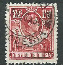 Northern Rhodesia  SG 29 Used