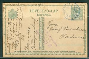 Hungary H & G # 57, pse postal card, used, issued 1917