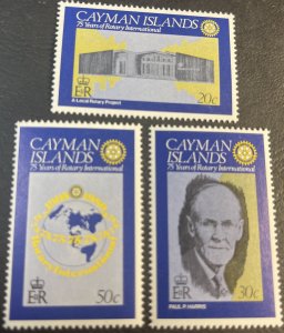 CAYMAN ISLANDS # 434-436-MINT NEVER/HINGED---COMPLETE SET---1980