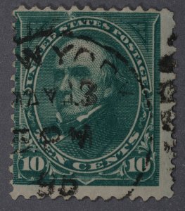 United States #226 Good, Good ColorDAted Cancel New York MAY 13 3 PM 96