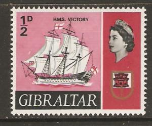 Gibraltar   #186  MLH  (1967)
