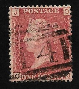 Great Britain 1864 - U - PL#81 - Scott #33 *