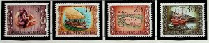 Papua New Guinea Sc 297-300 MNH SET of 1970 - Prehistoric Stone, Skull, Map