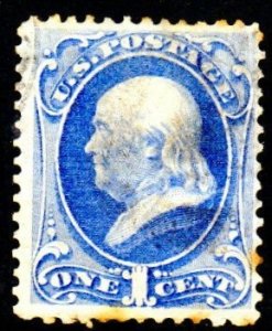 SC# SC# 156 - (1c) - Franklin - Ultramarine