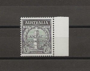 AUSTRALIA 1935 SG 155 MNH Cat £1600. CERT